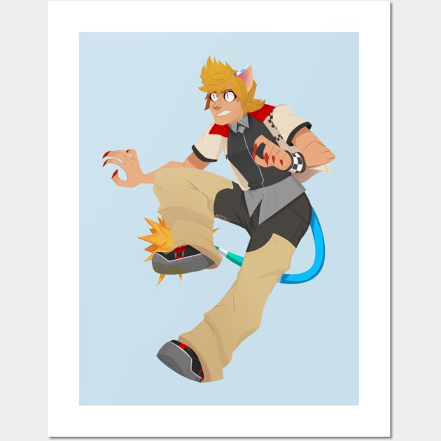 Pricklemane Roxas Wall Art by VenaCoeurva